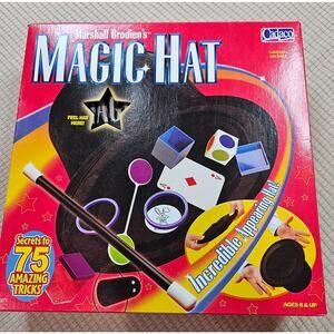 Marshall Brodien's Magic Hat 75 Amazing Tricks Set by Cadaco *Incomplete*